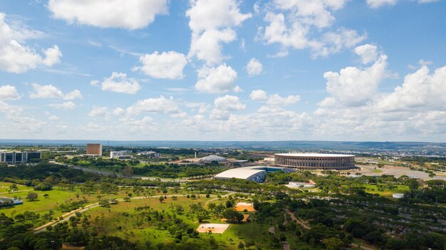 Una bella vista panoramica di Brasilia Brasile