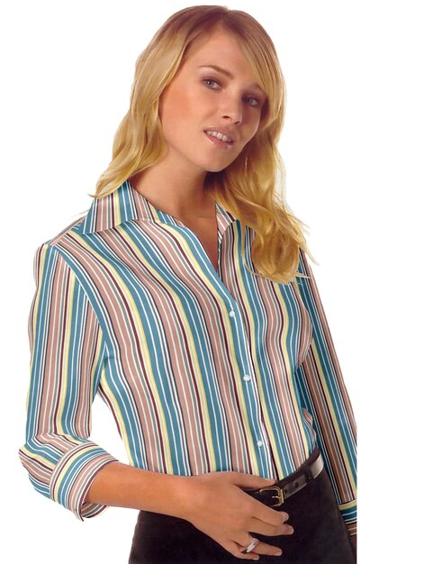 Una bellissima camicia da donna per abbigliamento formale