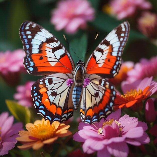 Una bellissima farfalla