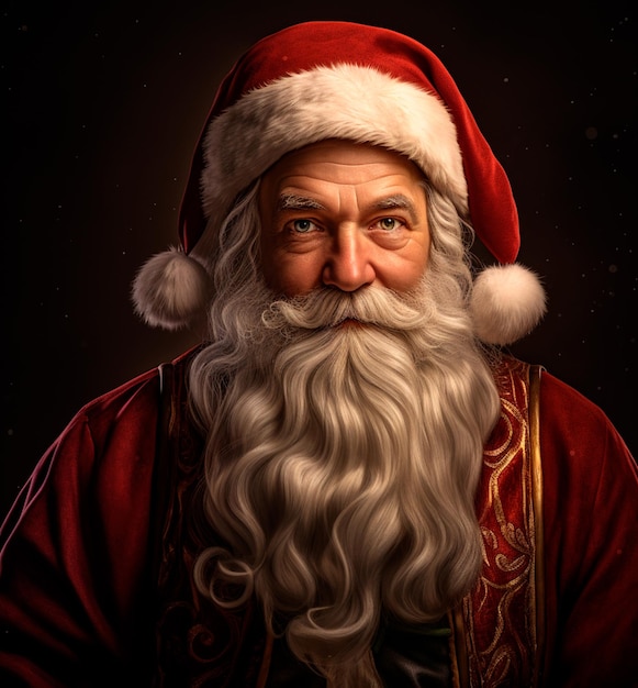 una bellissima immagine di Babbo Natale