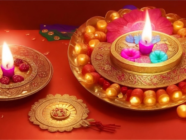 Una bellissima immagine di Diwali