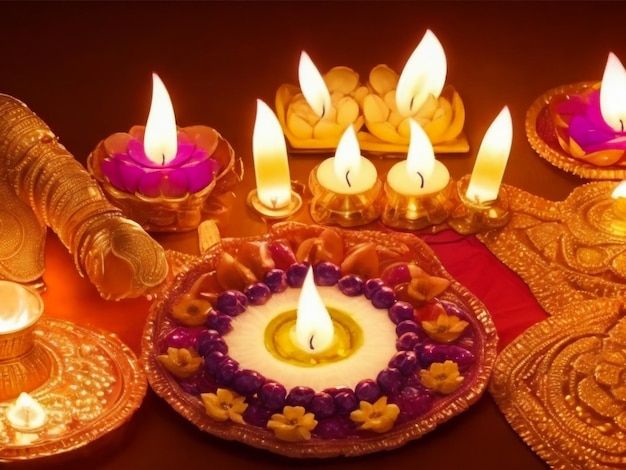 Una bellissima immagine di Diwali