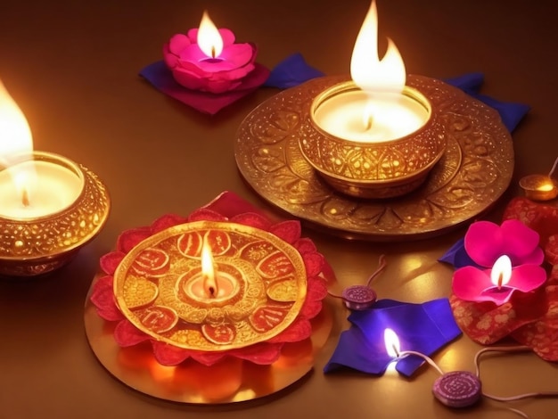 Una bellissima immagine di Diwali