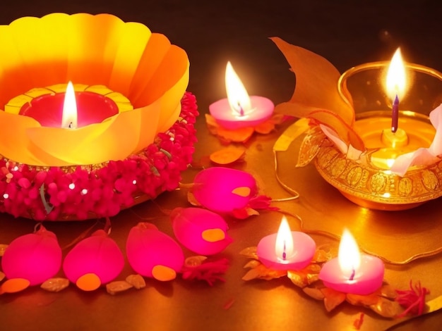 Una bellissima immagine di Diwali