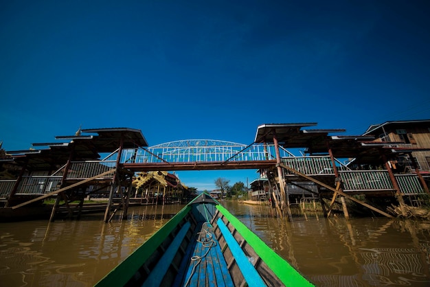 Una bellissima vista del Lago Inle Myanmar