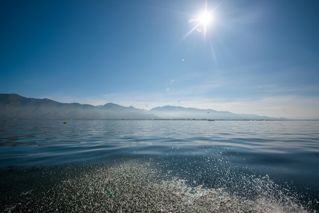 Una bellissima vista del Lago Inle Myanmar