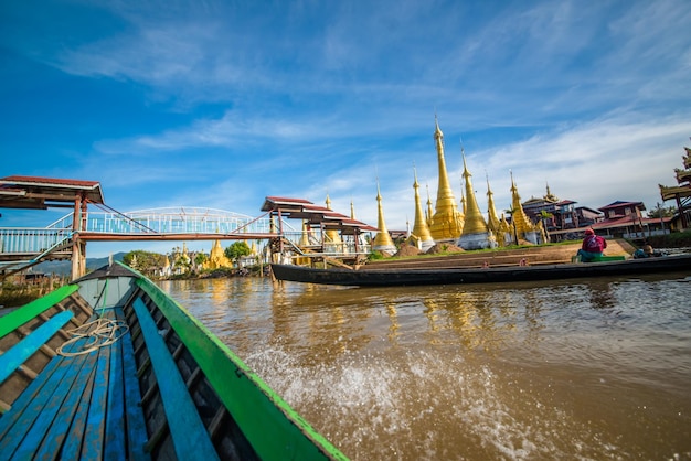 Una bellissima vista del Lago Inle Myanmar