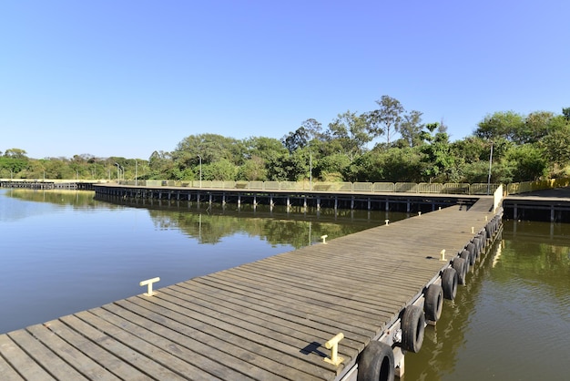 Una bellissima vista del South Deck Park situato a Brasilia, capitale del Brasile