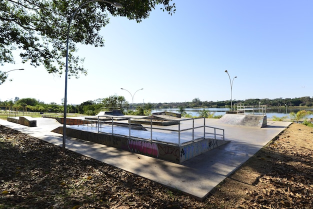 Una bellissima vista del South Deck Park situato a Brasilia, capitale del Brasile