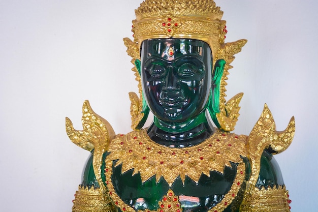 Una bellissima vista del tempio Wat Songkran situato a Bangkok in Thailandia