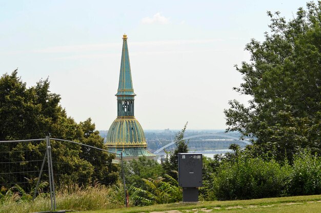 Una bellissima vista della città di Bratislava situata in Slovacchia