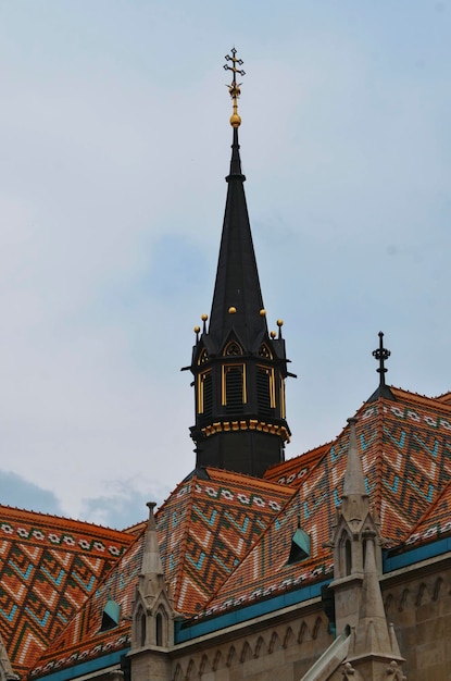 Una bellissima vista della città di Budapest situata in Ungheria