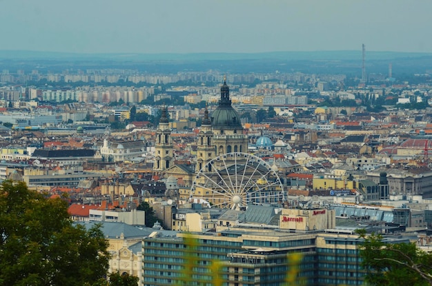 Una bellissima vista della città di Budapest situata in Ungheria