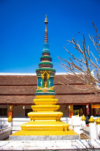 Una bellissima vista panoramica della città di Vientiane situata in Laos