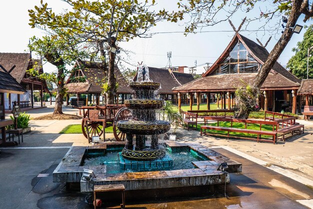 Una bellissima vista panoramica di Chiang Mai in Thailandia