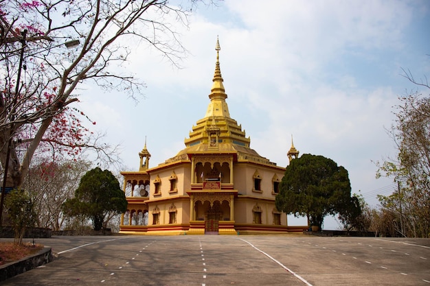 Una bellissima vista panoramica di Luang Prabang in Laos