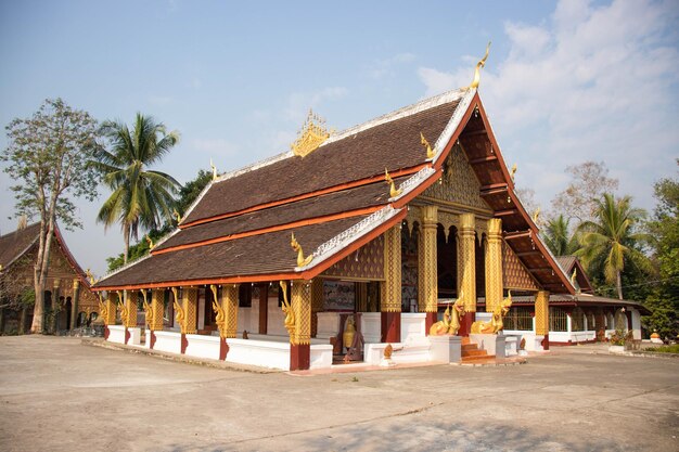 Una bellissima vista panoramica di Luang Prabang in Laos