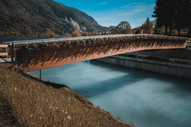 Una bellissima vista sul lago di molveno