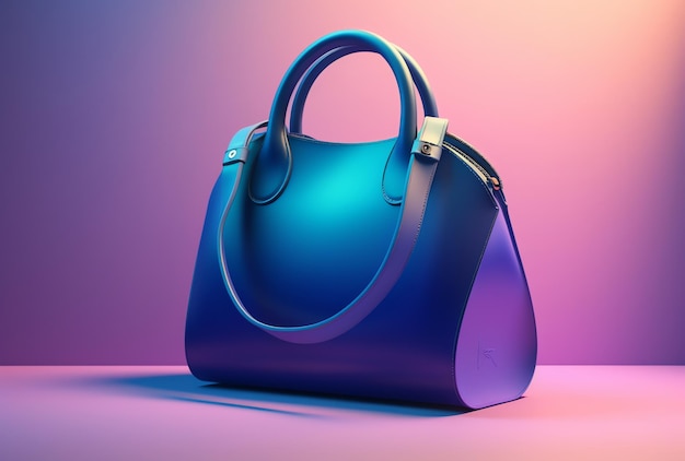 Una borsa colorata del marchio fendi.