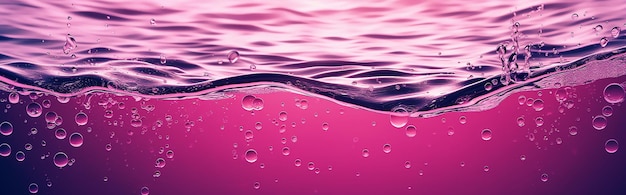 Una bottiglia d'acqua rosa con uno sfondo rosa e uno sfondo rosa.