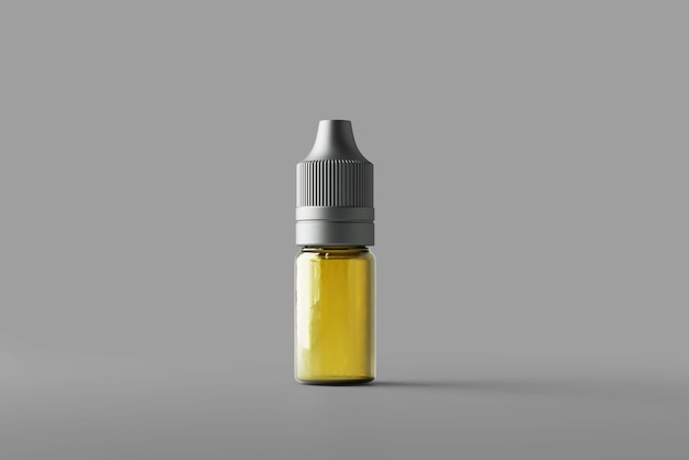 una bottiglia di un liquido bianco con un tappo d'argento