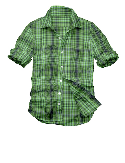 una camicia verde e bianca che dice "t-shirt quot"