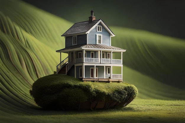 Una casa in miniatura