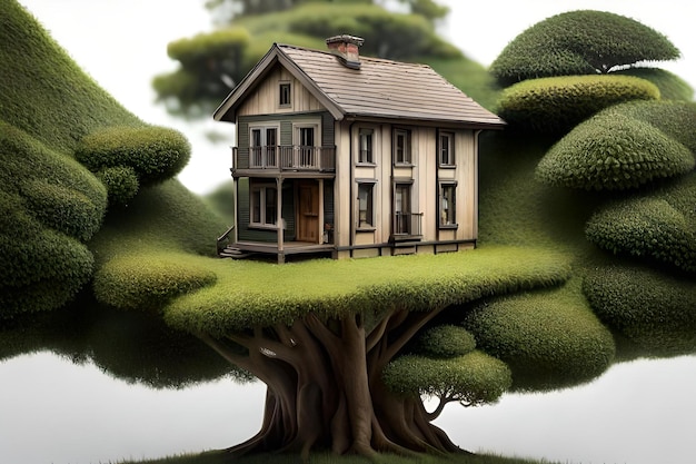 Una casa in miniatura