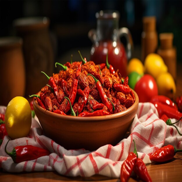 Una ciotola con diversi tipi di bacche di goji