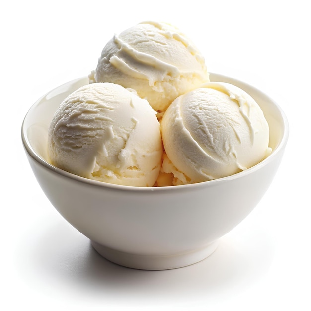 una ciotola di gelati con del gelato dentro