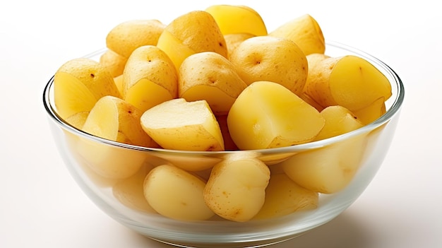 una ciotola di patate