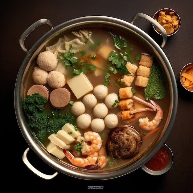 Una ciotola di Tom Yum Gong.