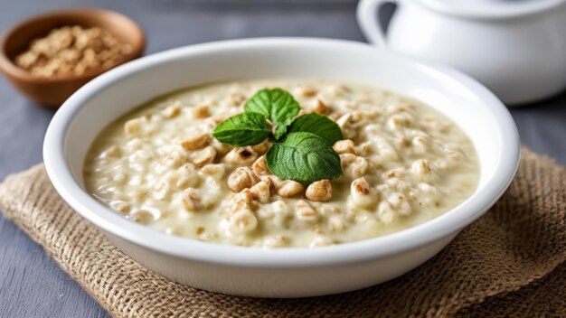 Una ciotola per la colazione deliziosa e salutare