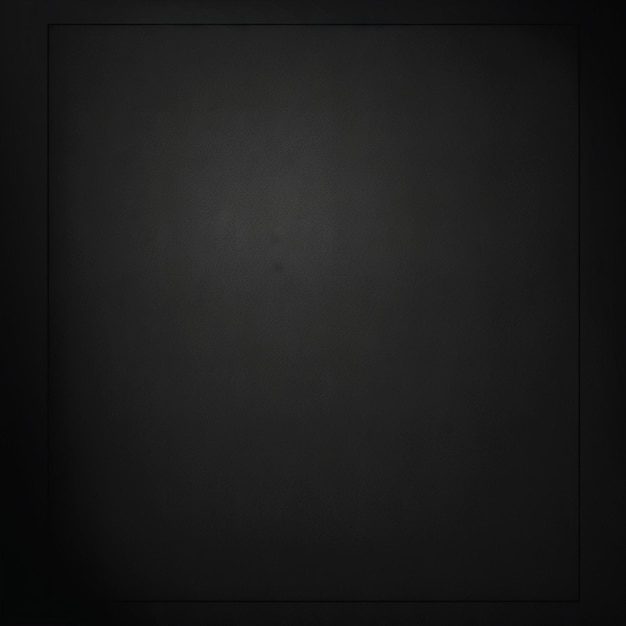 Una cornice quadrata nera con una luce che brilla su di essa.