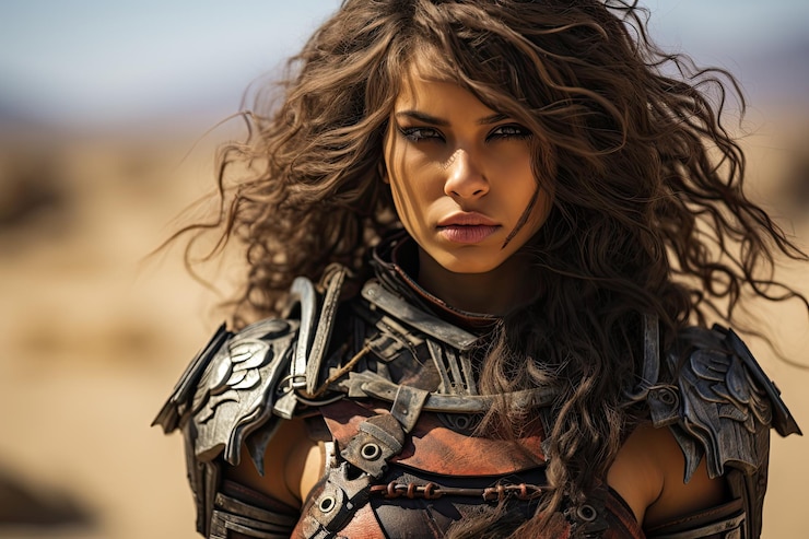 Foto una donna con i capelli lunghi