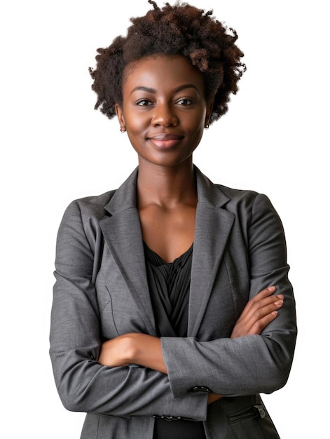 Una donna d'affari afroamericana
