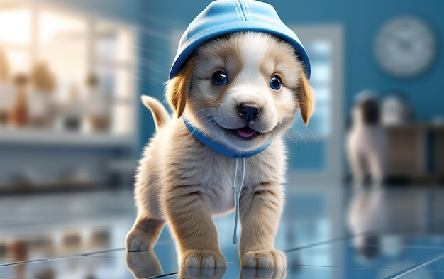 Una fantastica meraviglia, un'animazione adorabile, dà vita a un adorabile e divertente cucciolo di golden retriever in un'affascinante avventura di cartoni animati piena di buffonate giocose e momenti commoventi.