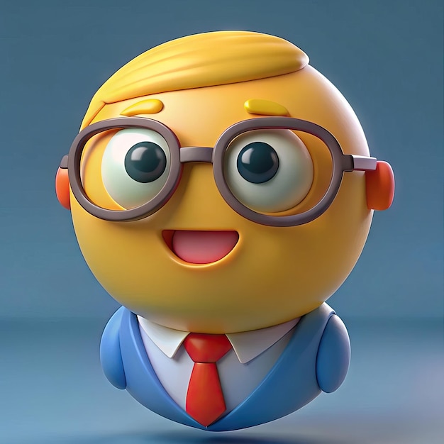 una figura di lego con gli occhiali e una cravatta che dice che indossa gli occhiali