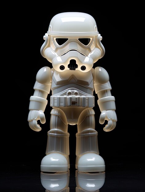 una figura in Lego di un personaggio di Star Wars