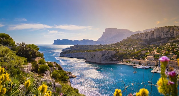 Una foto affascinante del famoso porto spagnolo di Cap de Formentor