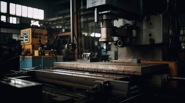 Una foto dei processi di fabbricazione industriale