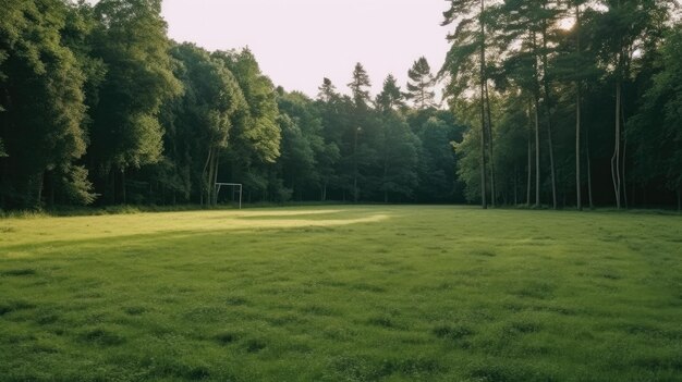 Una foto del campo scuola