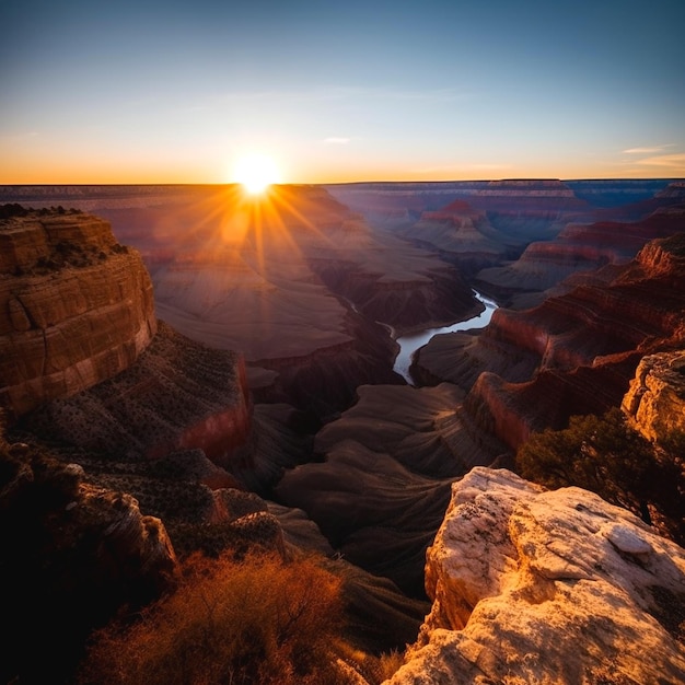 una foto del Grand Canyon