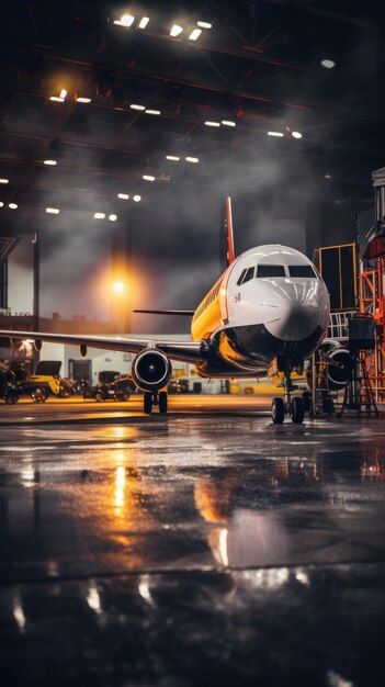 una foto dell'aeroporto