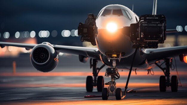 una foto dell'aeroporto