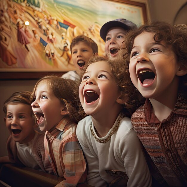 una foto della celebrazione della Festa dei Bambini