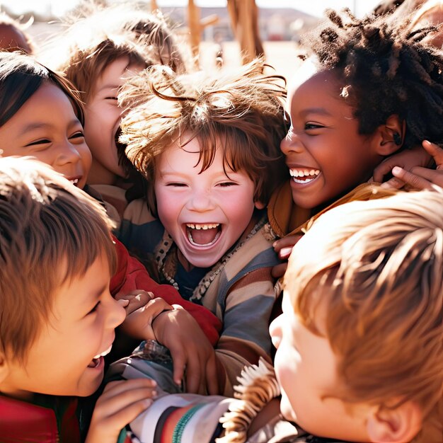 una foto della celebrazione della Festa dei Bambini