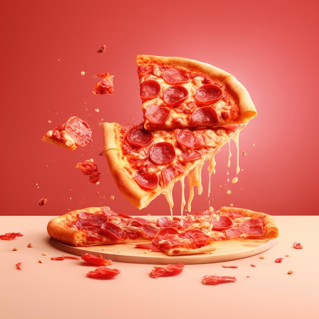 una foto della pizza