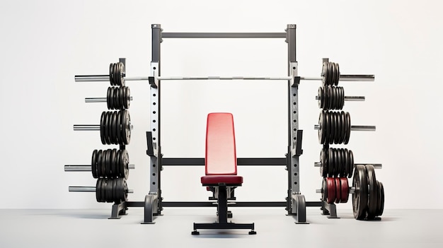 Una foto di Bench Press e Squat Racks