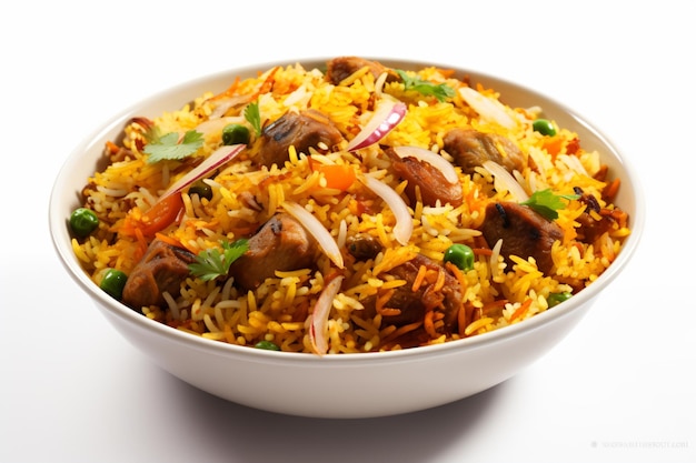 una foto di biryani